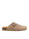 Anatomic Leather Women's Beige Slippers