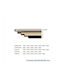 Import Hellas Metallic Curtain Pole 0036 Single Ø25mm 300cm Matte Nickel
