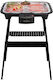 Swiss Haus Schweizer Haus Elektrischer Grill Tischplatte 2000W mit Einstellbarem Thermostat 38x22cm