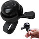 Black Aluminum Bicycle Bell Loud 33mm