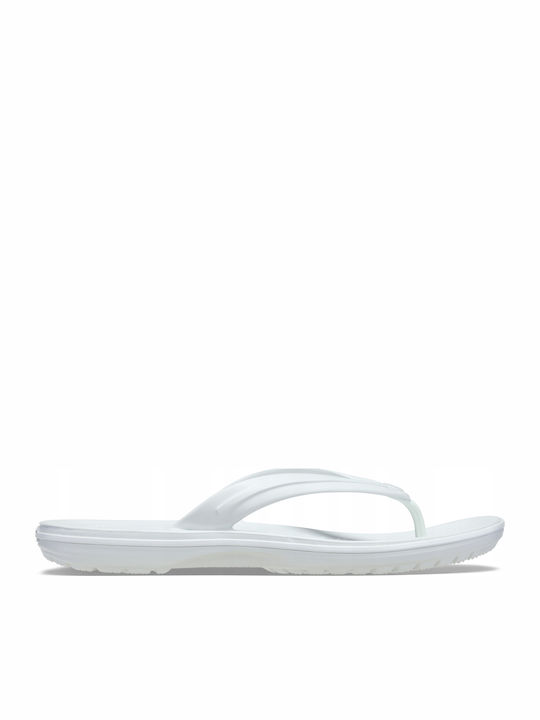 Crocs Crocband Ανδρικά Flip Flops Λευκά
