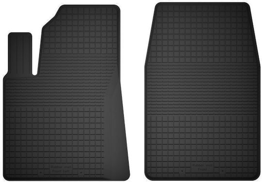 Front Rubber Car Mats Universal Peugeot 208 I Hatchback 2012-2019