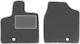 Front Car Mats Chrysler Voyager V Fl 7 Seats 2011-2016 Graphite