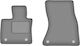 Front Auto Fußmatten BMW X6 F16 SUV 2014-2020 Graphit
