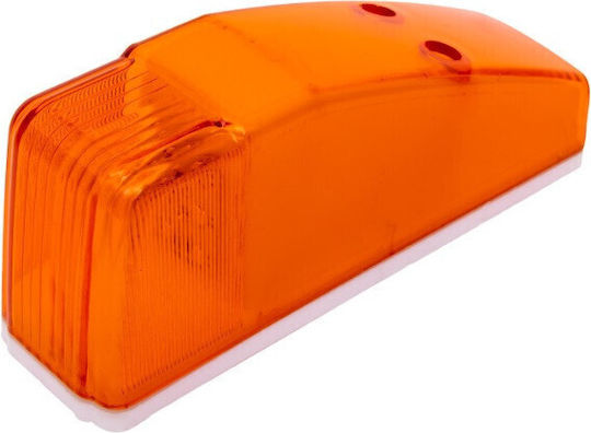 LED Оранжево Жълт Кабинен Маркер Светлина За Товарни Автомобили 12V 24V Таван 14 X 4 X 6 См