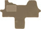 Velour Driver’s Mat Fiat Ducato Iii Van 2006-2014 Beige