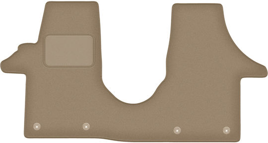 Velour Driver’s Mat Volkswagen Transporter T5 Van 2003-2015 Beige