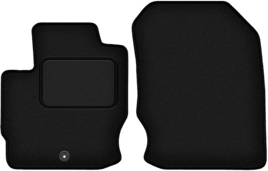 Covoare Auto Partea Din Față Mitsubishi Colt Vii Hb Fără Ventilații 2008-2012 Negre