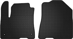 Front Rubber Mats Kia Soul Ev Hatchback From 2013 To 2019