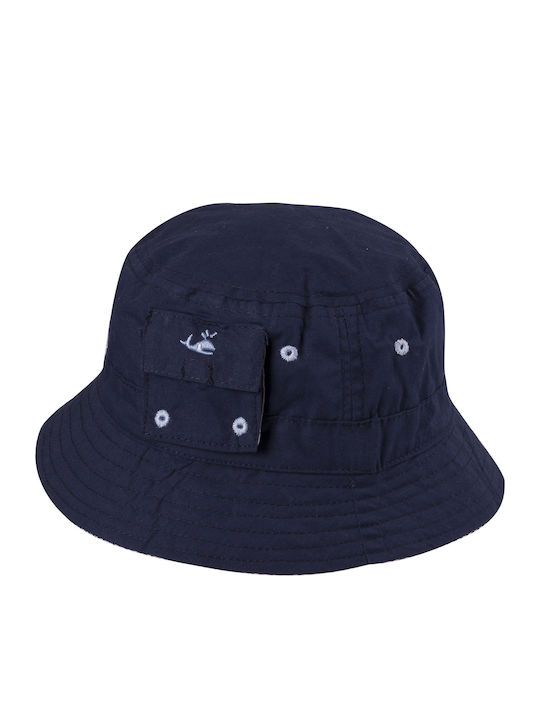 Brims and Trims Παιδικό Καπέλο Bucket Υφασμάτινο Μπλε