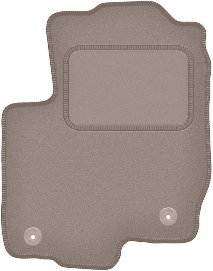 Velour Driver’s Mat Mitsubishi Colt Vi Hb 5d 2004-2008 Beige