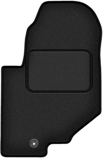 Velour Driver’s Mat Ssangyoung Rexton Iv Suv 7 Seats 2017 Black