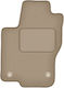 Velour Driver Mat Mercedes Gle W292 Suv 2015-2019 Beige