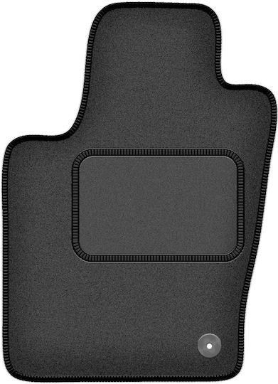 Velours Auto Fußmatten Dodge Durango III 6-Sitzer 2010-2020 Graphit