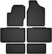 Rubber Mats 3 Rows 7 Seats Seat Alhambra I Minivan From 1995 To 2010
