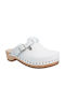 Berkemann Leder Holzschuhe Weiße