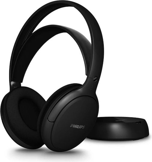 Philips SHD6000BK/12 Ασύρματα Over Ear Ακουστικά Μαύρα