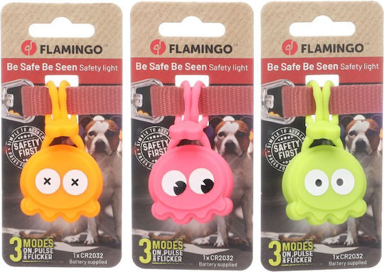 Fozy Led Sicherheitslicht Für Hunde Flamingo Zufällige Farben