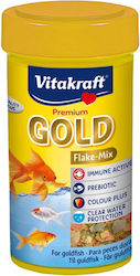 Vita Gold Flakes Τροφή Χρυσόψαρα 100ml