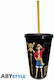 Abysse Kinder Trinkflasche One Piece mit Stroh ...
