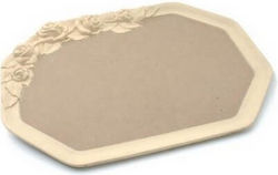 Holzhandwerksdekoration MDF Scheiben Rosen 35 x 47cm