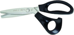 Ψαλίδι Μοδιστρικής Premax Ζικ Ζακ R61620900 Χρωμα Black Silver