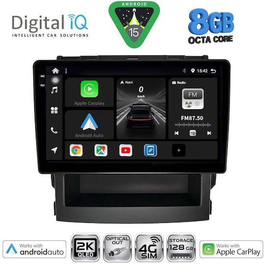 Digital IQ Car Audio System for Subaru Forester / Impreza 2019 (Bluetooth/USB/WiFi/GPS/Apple CarPlay/Android Auto) with 9" Touch Screen