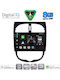 Digital IQ Car Audio System for Peugeot 206 1998-2006 Bluetooth USB WiFi GPS Apple CarPlay Android Auto with 9" Touch Screen