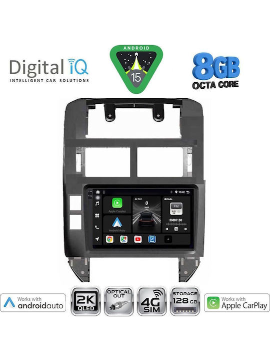 Digital IQ Car Audio System for Volkswagen Polo 2002-2009 Bluetooth USB WiFi GPS Apple CarPlay Android Auto with 9" Touch Screen