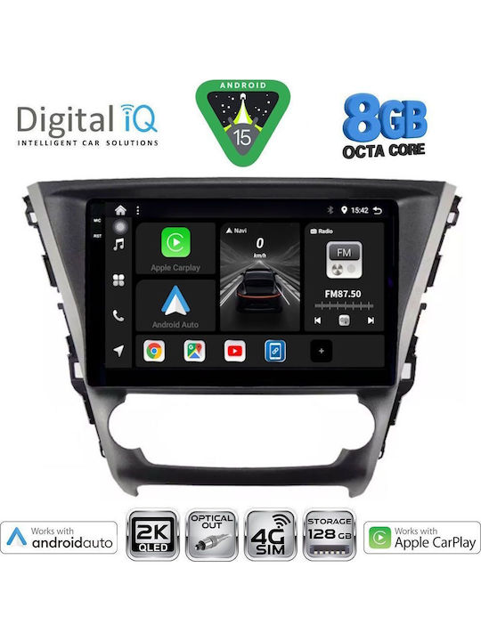 Digital IQ Car Audio System for Toyota Avensis 2016-2019 Bluetooth USB WiFi GPS Apple CarPlay Android Auto with 10" Touch Screen