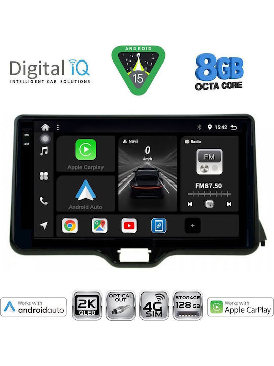 Digital IQ Car Audio System for Toyota Yaris Mazda 2 2020 with Touch Screen 10 inches DIGITAL IQ BXK 20738 CPAA