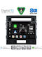 Digital IQ Car Audio System for Toyota Land Cruiser 2008-2015 Bluetooth USB WiFi GPS Apple CarPlay Android Auto with 10" Touch Screen