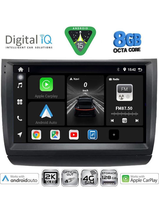 Digital IQ Car Audio System for Toyota Prius 2003-2009 Bluetooth USB WiFi GPS Apple CarPlay Android Auto with 9" Touch Screen