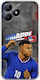 Калъф World Stars Collection Kylian Mbappe Realme C51 Гъвкав TPU Прозрачен Силикон