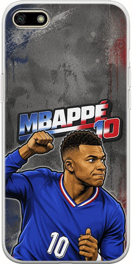 World Stars Collection Kylian Mbappe Huawei Y5 2018 Flexible TPU Transparent Silicone Case