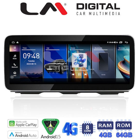 LM Digital Ηχοσύστημα Αυτοκινήτου για BMW Σειρά 5 (F10) / F11 2012 (Bluetooth/USB/WiFi/GPS/Apple-Carplay/Android-Auto)