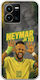 Калъф World Stars Collection Neymar Jr Vivo Y35 Гъвкав TPU Прозрачен Силикон