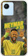 World Stars Collection Neymar Jr Realme Narzo 50i Prime Flexible TPU Transparent Silicone Case