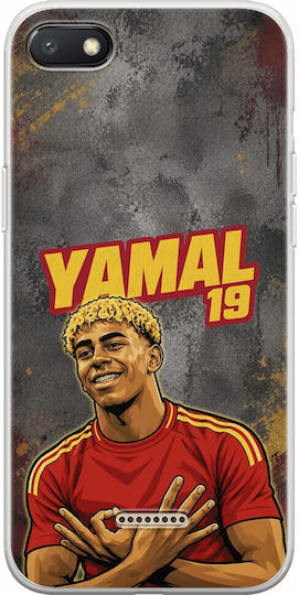 Калъф World Stars Collection Lamine Yamal Xiaomi Redmi 6a Гъвкав TPU Прозрачен Силикон