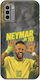 Калъф World Stars Collection Neymar Jr Nokia G22 Черен TPU Силикон