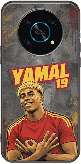 Husă World Stars Collection Lamine Yamal Honor Magic 4 Lite 5g Neagră TPU Silicon
