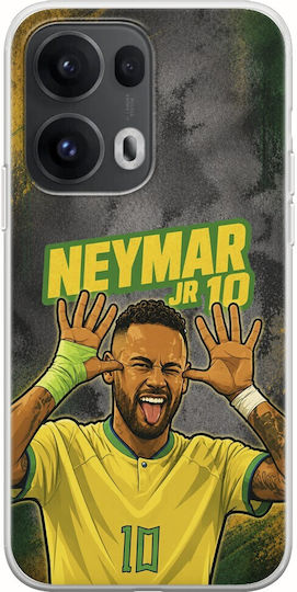 World Stars Collection Neymar Jr Oppo Reno 13 Pro 5g Flexible TPU Transparent Silicone Case