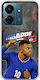 World Stars Collection Kylian Mbappe Xiaomi Poco C65 Flexible TPU Transparent Silicone Case