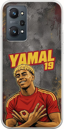 World Stars Collection Lamine Yamal Realme GT Neo 2 5G Flexible TPU Transparent Silicone Case