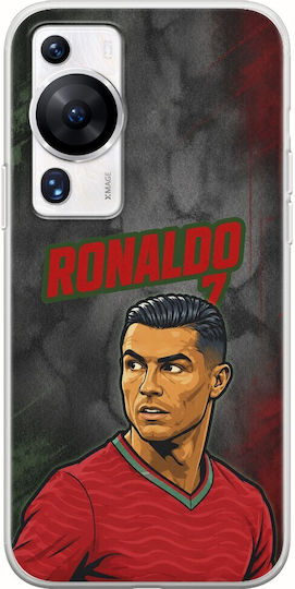 World Stars Collection Cristiano Ronaldo Huawei P60 Flexible TPU Transparent Silicone Case