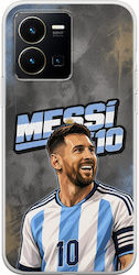Husă World Stars Collection Lionel Messi Vivo Y35 TPU Flexibil Silicon Transparent
