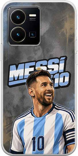 Husă World Stars Collection Lionel Messi Vivo Y35 TPU Flexibil Silicon Transparent