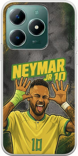 Θήκη World Stars Collection Neymar Jr Realme C61 Flexible Tpu Διάφανη Σιλικόνη