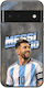 Θήκη World Stars Collection Lionel Messi Google Pixel 6 Pro 5g Black Tpu Μαύρη Σιλικόνη