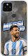 World Stars Collection Lionel Messi Google Pixel 5a 5G Flexible TPU Transparent Silicone Mobile Phone Case